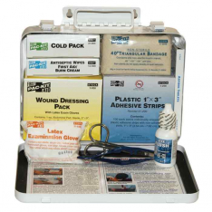 FIRST AID ONLY 6420, WEATHERPROOF STEEL 25 PERSON INDUS. FIRST AID K